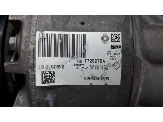 Б/у компрессор кондиционера 926004990R, 1.5 dCi для Renault Captur/ Clio IV Б/у компрессор кондиционера 926004990R, 1.5 dCi для Renault Captur/ Clio IV