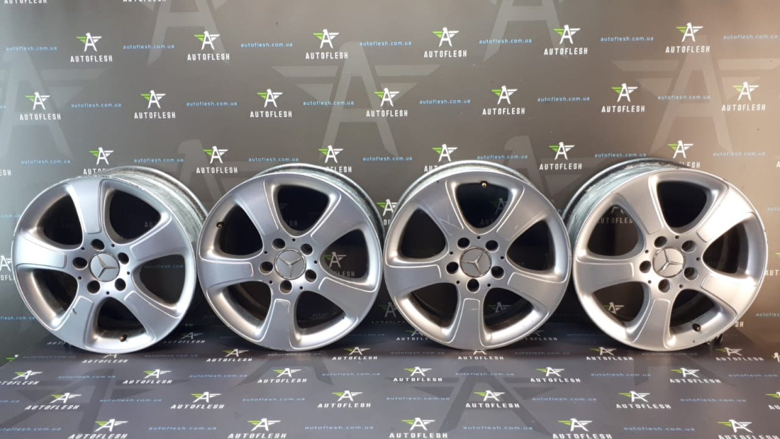 Б/у диски A1694011002, R16, 6Jx16/ ET46, 5х112 для Mercedes A-Class/ B-Class