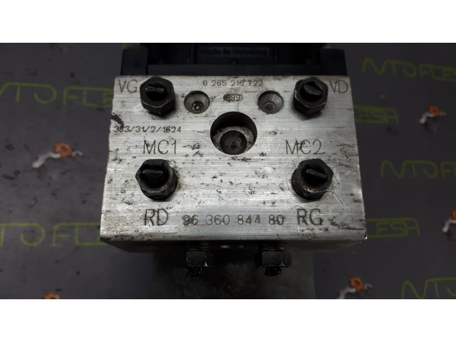 Б/у блок ABS 9636084480, 0265216722, 0273004440 для Citroen Xsara/ Peugeot 306 Б/у блок ABS 9636084480, 0265216722, 0273004440 для Citroen Xsara/ Peugeot 306