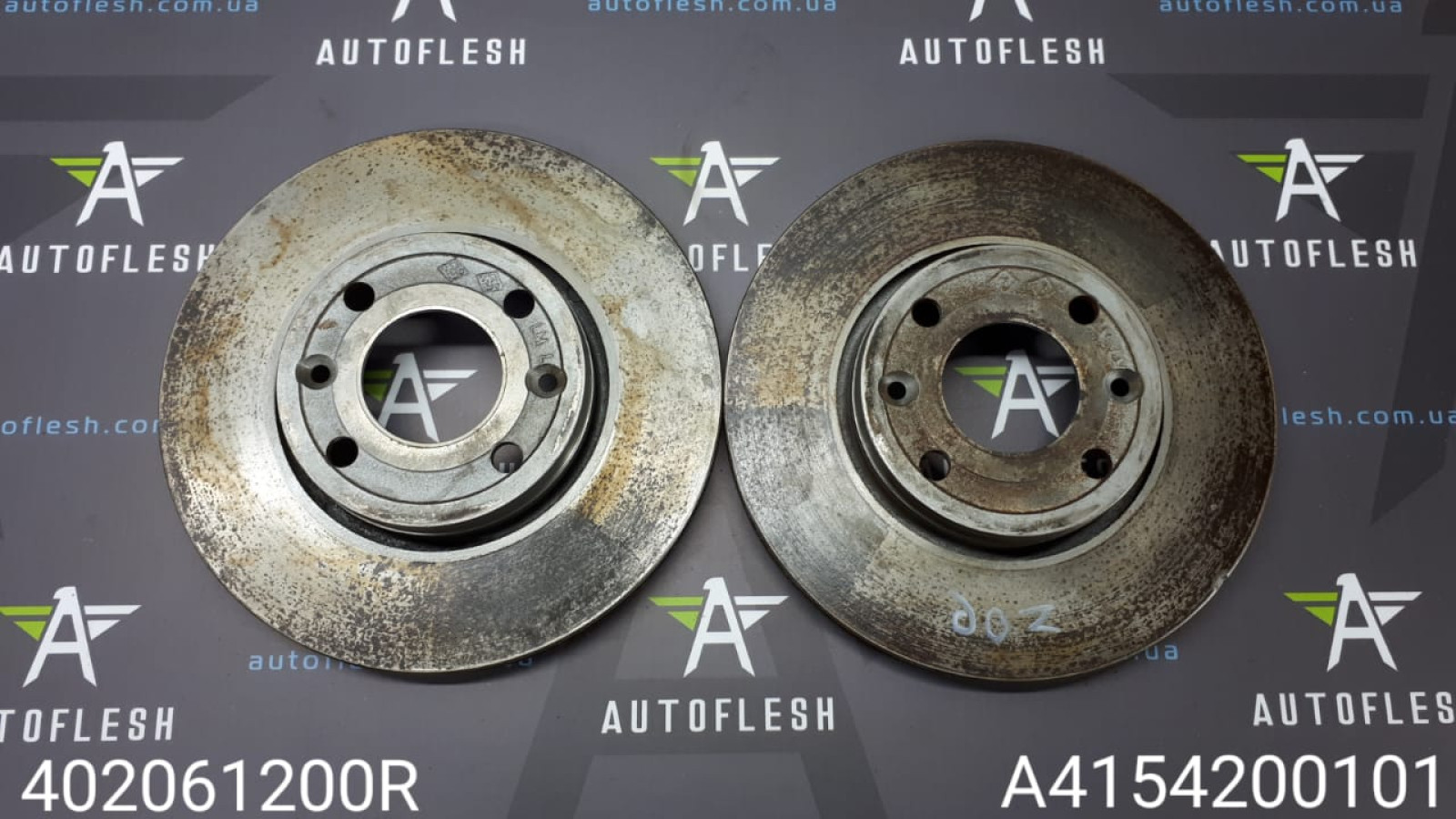Б/у диск тормозной/ диски тормозные 402061200R, A4154200101 для Dacia/ Mercedes/ Renault