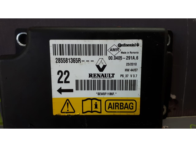 Б/у блок управления Airbag 285581365R для Renault Megane III Б/у блок управления Airbag 285581365R для Renault Megane III