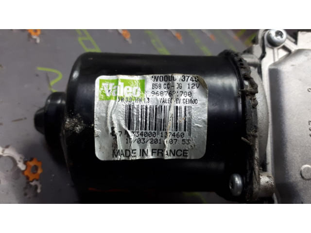 Б/у механизм дворников/ моторчик дворников 9687621780, 9687622080 Citroen C4 Grand Picasso Б/у механизм дворников/ моторчик дворников 9687621780, 9687622080 Citroen C4 Grand Picasso
