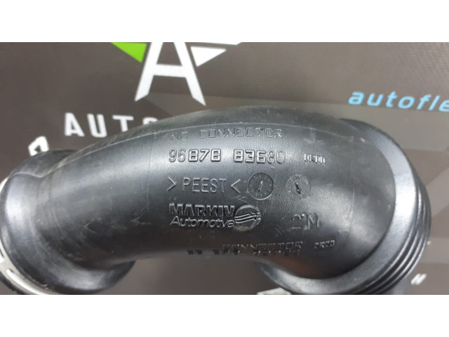 Б/у патрубок воздушного фильтра 9687883680/ 9687883780, 1.6 HDi для Citroen/ Fiat Scudo/ MINI/ Peugeot Б/у патрубок воздушного фильтра 9687883680/ 9687883780, 1.6 HDi для Citroen/ Fiat Scudo/ MINI/ Peugeot