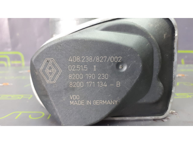 Б/у дроссельная заслонка 8200190230/ 8200171134 для Renault Б/у дроссельная заслонка 8200190230/ 8200171134 для Renault