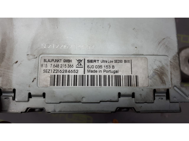 Б/у магнитола штатная 6J0035153B CD-radio, Mp3 для Seat Ibiza IV Б/у магнитола штатная 6J0035153B CD-radio, Mp3 для Seat Ibiza IV