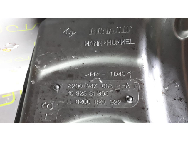 Б/у корпус воздушного фильтра 8200947663/ H8200820922 для Renault Megane III/ Scenic III Б/у корпус воздушного фильтра 8200947663/ H8200820922 для Renault Megane III/ Scenic III