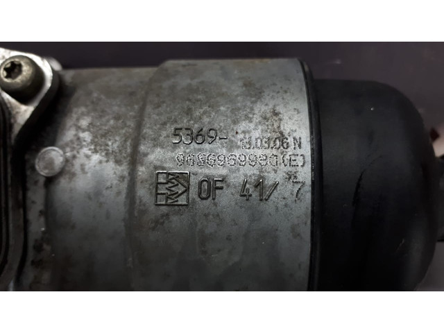 Б/у корпус масляного фильтра 9656969980, 1.6 HDi для Citroen/ Ford/ MINI/ Peugeot Б/у корпус масляного фильтра 9656969980, 1.6 HDi для Citroen/ Ford/ MINI/ Peugeot
