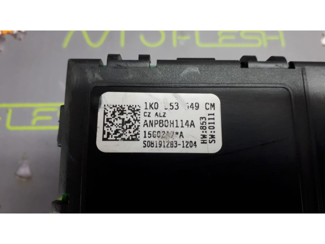 Б/у подрулевой блок управления 1K0953549BF, 1K0953549CM для Audi/ Seat/ Skoda/ Volkswagen Б/у подрулевой блок управления 1K0953549BF, 1K0953549CM для Audi/ Seat/ Skoda/ Volkswagen