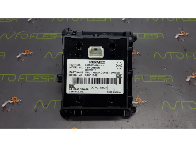 Б/у джойстик управления навигатором 253B00345R для Renault Laguna III/ Megane III/ Scenic III Б/у джойстик управления навигатором 253B00345R для Renault Laguna III/ Megane III/ Scenic III