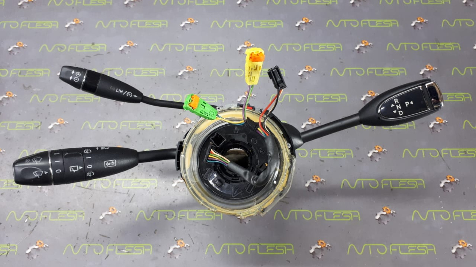 Б/у шлейф подрулевой с круизом/ шлейф airbag A1714640518 для Mercedes