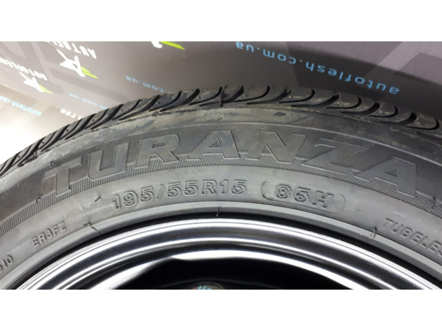 Б/у запаска/ докатка 6Q0601027Q, 6Jx15H2, ET43, 5x100/ BRIDGESTONE 195/65, R15, 85H для Seat/ Skoda/ Volkswagen Б/у запаска/ докатка 6Q0601027Q, 6Jx15H2, ET43, 5x100/ BRIDGESTONE 195/65, R15, 85H для Seat/ Skoda/ Volkswagen