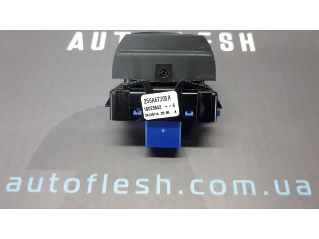 Б/у кнопка парктроника/ кнопка отключения парктроника 256A67305R для Renault Zoe Б/у кнопка парктроника/ кнопка отключения парктроника 256A67305R для Renault Zoe