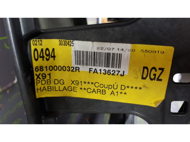 Б/у торпеда/ панель безопасности/ панель airbag 681000032R для Renault Laguna III Б/у торпеда/ панель безопасности/ панель airbag 681000032R для Renault Laguna III
