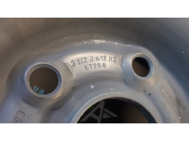 Б/у запаска/ докатка 1K0601027B, 125/ 70, R18, 99M/ 5x112, 3.5Jx18, ET25.5 для Audi/ Seat/ Skoda/ Volkswagen Б/у запаска/ докатка 1K0601027B, 125/ 70, R18, 99M/ 5x112, 3.5Jx18, ET25.5 для Audi/ Seat/ Skoda/ Volkswagen