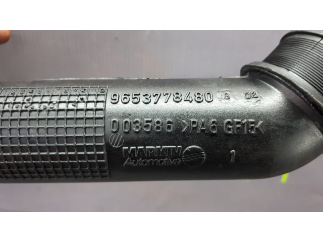 Б/у патрубок интеркуллера 9653778480, 1.6 HDi для Citroen Berlingo, C4/ Peugeot 307, 308 Б/у патрубок интеркуллера 9653778480, 1.6 HDi для Citroen Berlingo, C4/ Peugeot 307, 308