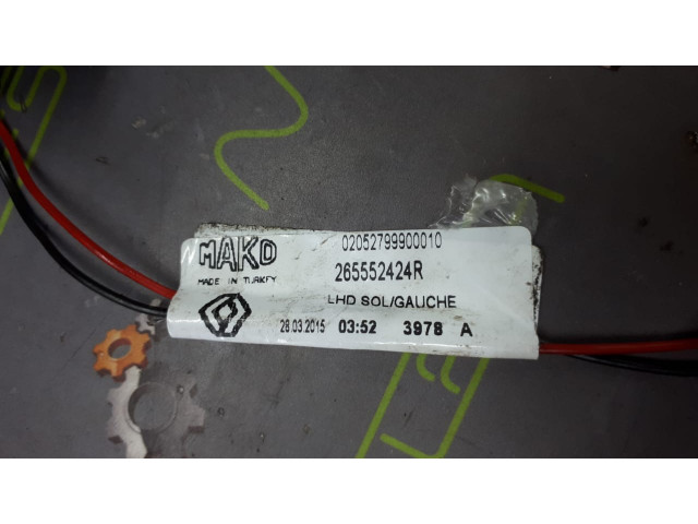 Б/у фонарь задний 265505796R, 265552424R для Renault Clio IV Б/у фонарь задний 265505796R, 265552424R для Renault Clio IV