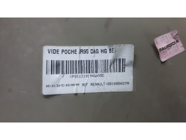 Б/у бардачок/ вещевой ящик, бежевый 681080027R для Renault Scenic III Б/у бардачок/ вещевой ящик, бежевый 681080027R для Renault Scenic III