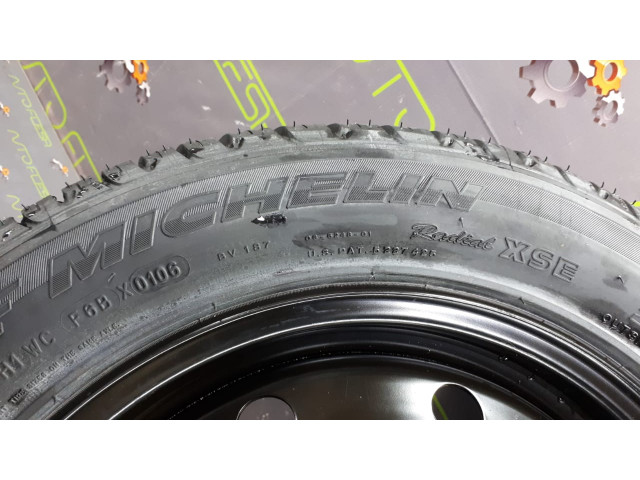 Б/у запаска/ докатка 8200162932, 6.5Jx16, ET50, 5x108/ MICHELIN 205/55, R16, 91H для Renault Laguna II Б/у запаска/ докатка 8200162932, 6.5Jx16, ET50, 5x108/ MICHELIN 205/55, R16, 91H для Renault Laguna II