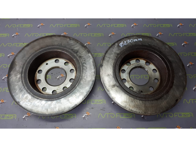 Б/у тормозной диск 1K0615601AA, 270 mm для Audi/ Seat/ Skoda/ Volkswagen Б/у тормозной диск 1K0615601AA, 270 mm для Audi/ Seat/ Skoda/ Volkswagen