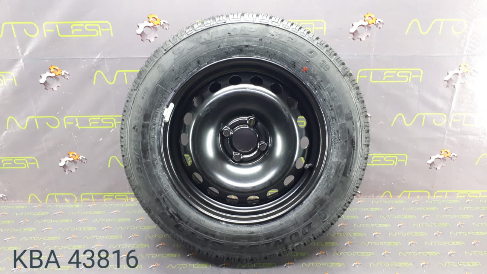 Б/у запаска/ докатка KBA 43816/ RE515019, 6.5Jx15H2C, ET45, 4x100 для Dacia/ Renault
