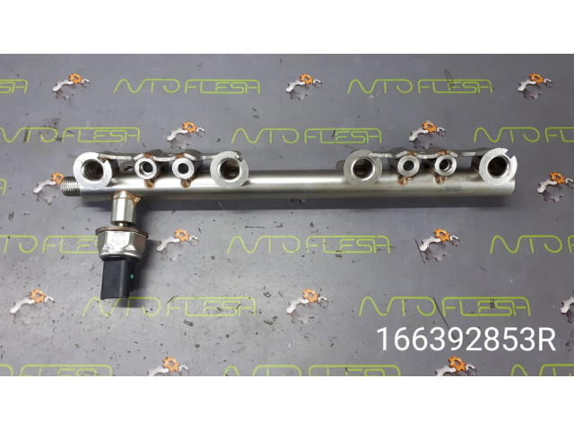 Б/у датчик давления топлива в рампе 166392853R/ H8201142075, 1.2 TCe для Dacia/ Nissan/ Renault