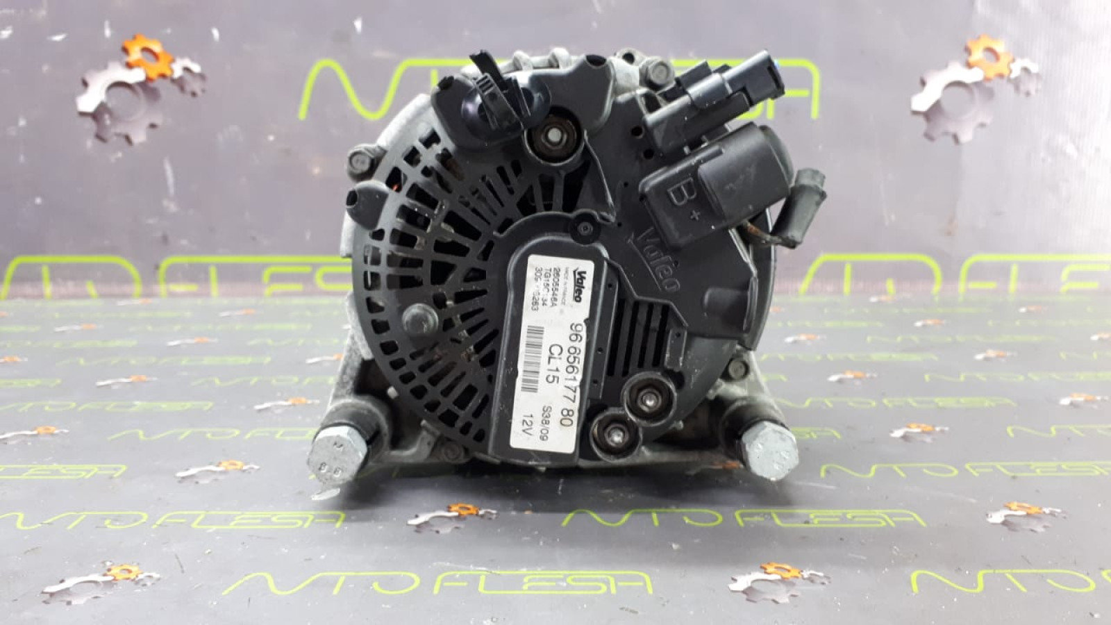 Б/у генератор 9665617780/ TG15C134, 12V для Citroen/ Fiat/ Lancia/ Peugeot