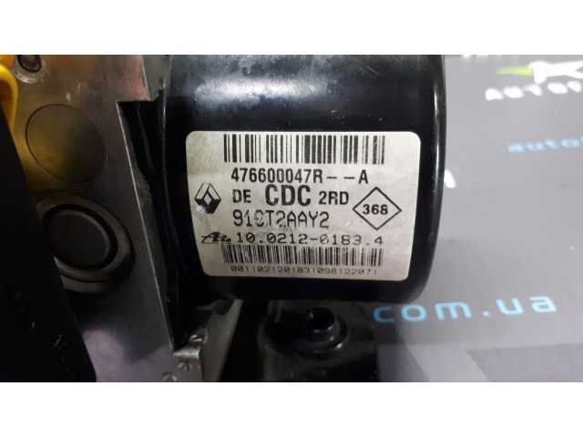 Б/у блок ABS 476600047R для Renault Laguna III Б/у блок ABS 476600047R для Renault Laguna III