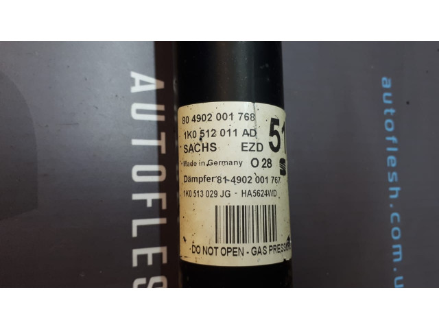 Б/у амортизатор задний в сборе 1K0512011AD, 1K0513029JG для Audi/ Seat/ Skoda/ Volkswagen Б/у амортизатор задний в сборе 1K0512011AD, 1K0513029JG для Audi/ Seat/ Skoda/ Volkswagen