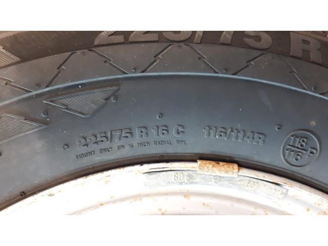 Б/у запаска/ докатка A0014014802, R16, 6.5Jx16 ET62, 6х130 для Mercedes Sprinter/ Volkswagen Crafter Б/у запаска/ докатка A0014014802, R16, 6.5Jx16 ET62, 6х130 для Mercedes Sprinter/ Volkswagen Crafter