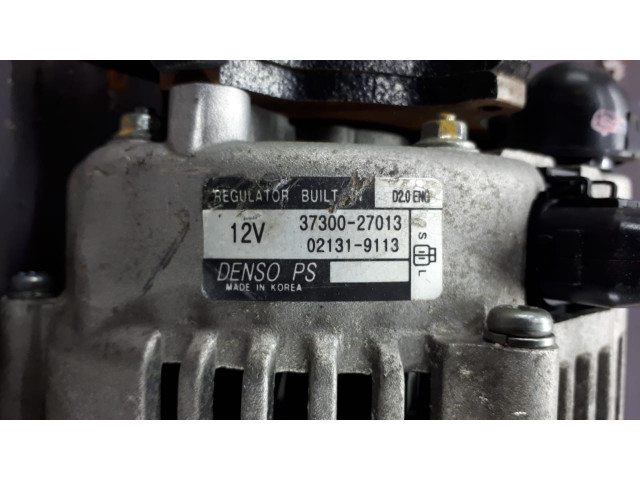 Б/у генератор 3730027013, 021319113, 2.0 CRDi для Hyundai/ KIA Б/у генератор 3730027013, 021319113, 2.0 CRDi для Hyundai/ KIA