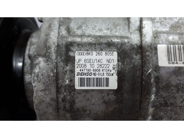 Б/у компрессор кондиционера 8K0260805E для Audi A4/ A5/ Q5 Б/у компрессор кондиционера 8K0260805E для Audi A4/ A5/ Q5