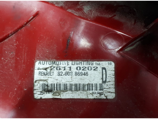Б/у фонарь задний внешний в сборе 8200886944, 8200886946 для Renault Clio III, хэтчбек Б/у фонарь задний внешний в сборе 8200886944, 8200886946 для Renault Clio III, хэтчбек