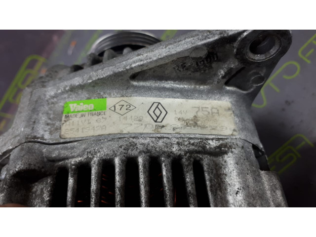Б/у генератор 7700870279/ 2541947A, 75A/ 14V для Renault Clio II/ Kangoo Б/у генератор 7700870279/ 2541947A, 75A/ 14V для Renault Clio II/ Kangoo