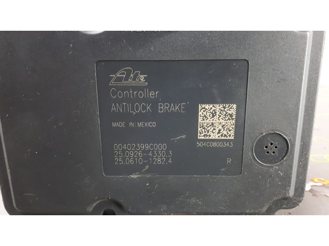 Б/у блок ABS P04721453AA/ 25.0926-4330.3, 2.8 CRD для Chrysler Voyager IV Б/у блок ABS P04721453AA/ 25.0926-4330.3, 2.8 CRD для Chrysler Voyager IV
