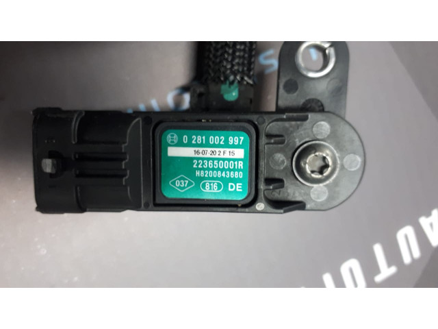Б/у датчик давления наддува 223650001R, 0281002997 для Alfa Romeo/ Dacia/ Fiat/ Lancia/ Nissan/ Opel/ Renault Б/у датчик давления наддува 223650001R, 0281002997 для Alfa Romeo/ Dacia/ Fiat/ Lancia/ Nissan/ Opel/ Renault